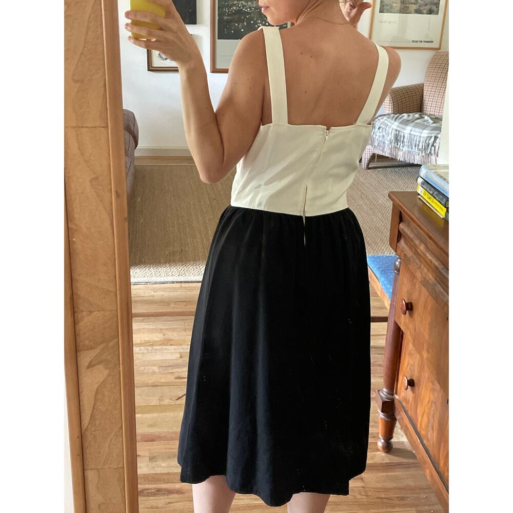 Vintage Tuxedo Style Cocktail Dress - Picture 2 of 7